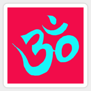 Spiritual Awakening Sacred Om Symbol Sticker